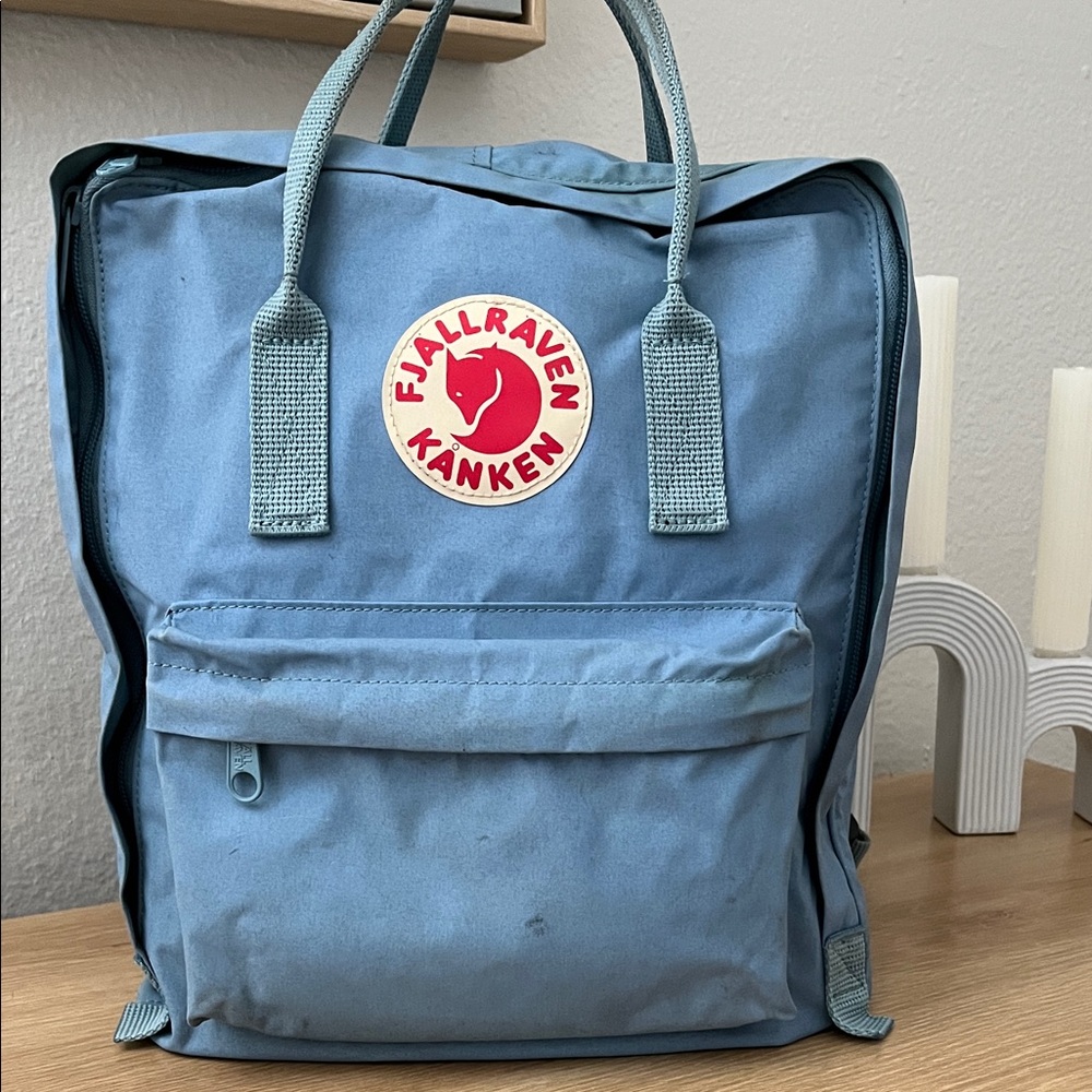 Kånken Blue Backpack - Picture 3 of 9